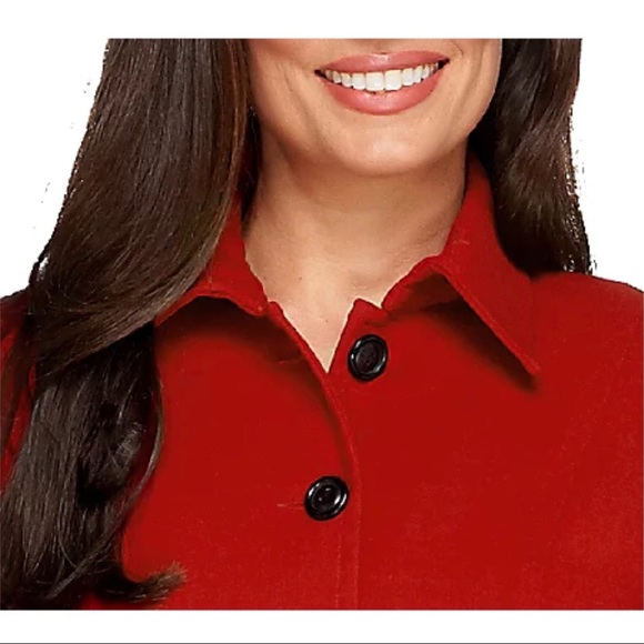 Linea By Louis Dell'Olio Button Up Long Sleeve Jacket, NWT 28W Black A257280 - Picture 3 of 11